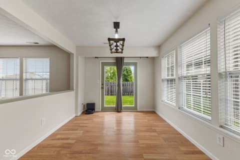 Dining room at 3769 Limelight Lane, Whitestown, IN