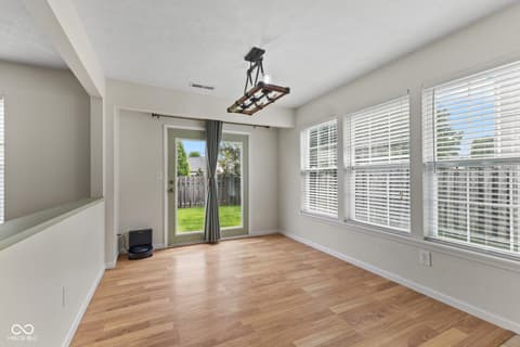 Dining room at 3769 Limelight Lane, Whitestown, IN