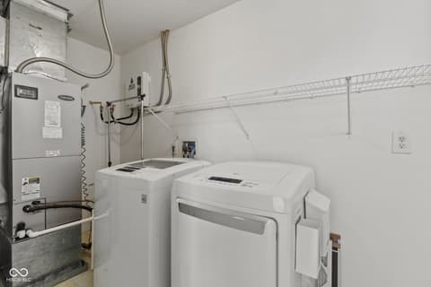 Laundry room at 3769 Limelight Lane, Whitestown, IN