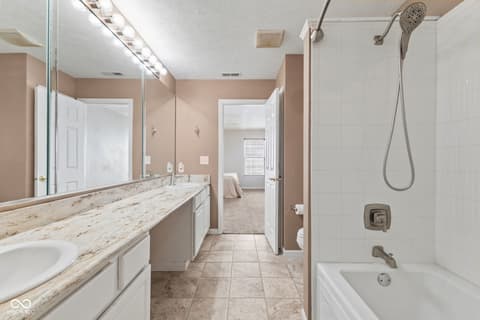 Bathroom at 3769 Limelight Lane, Whitestown, IN