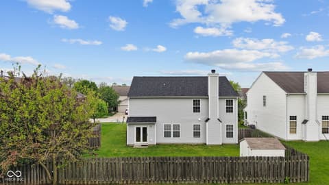 Backyard at 3769 Limelight Lane, Whitestown, IN