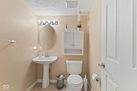 Bathroom at 3769 Limelight Lane, Whitestown, IN