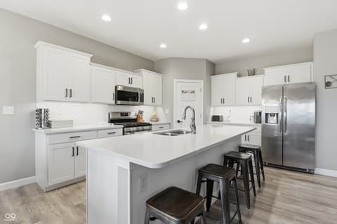 Kitchen at 317 E Quail Drive, Oxford, IN