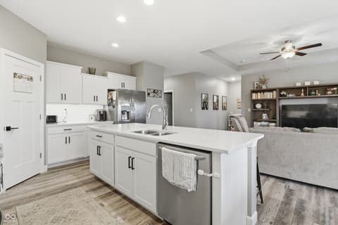 Kitchen at 317 E Quail Drive, Oxford, IN