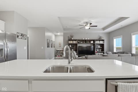 Kitchen at 317 E Quail Drive, Oxford, IN