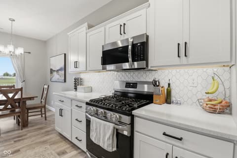 Kitchen at 317 E Quail Drive, Oxford, IN