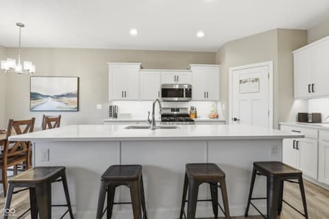 Kitchen at 317 E Quail Drive, Oxford, IN