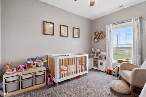 Bedroom at 317 E Quail Drive, Oxford, IN