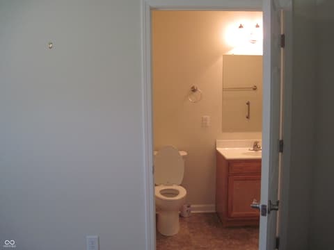 Bathroom at 1200 Eastfield Drive, Crawfordsville, IN