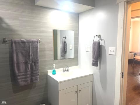 Bathroom at 632 Elm Street, Shelbyville, IN