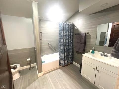 Bathroom at 632 Elm Street, Shelbyville, IN