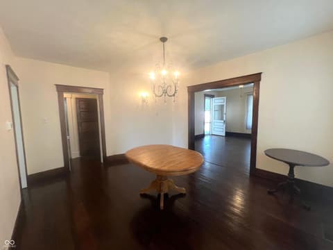 Dining room at 632 Elm Street, Shelbyville, IN