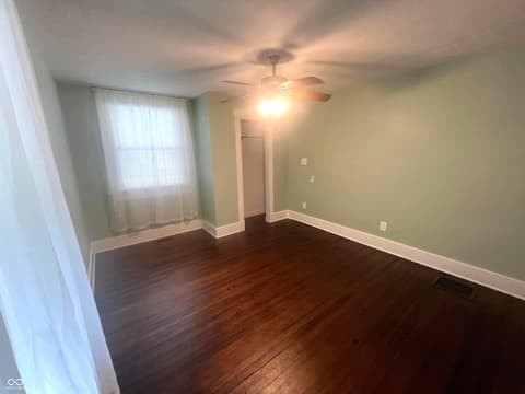 Primary bedroom at 632 Elm Street, Shelbyville, IN