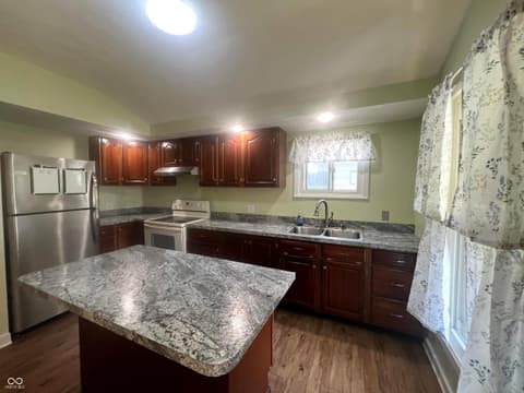 Kitchen at 632 Elm Street, Shelbyville, IN