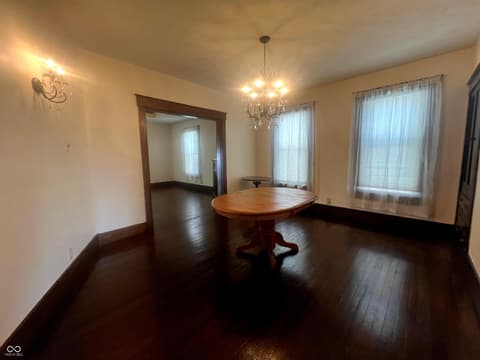 Dining room at 632 Elm Street, Shelbyville, IN