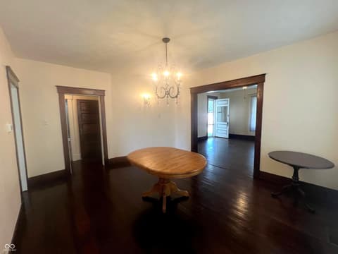 Dining room at 632 Elm Street, Shelbyville, IN