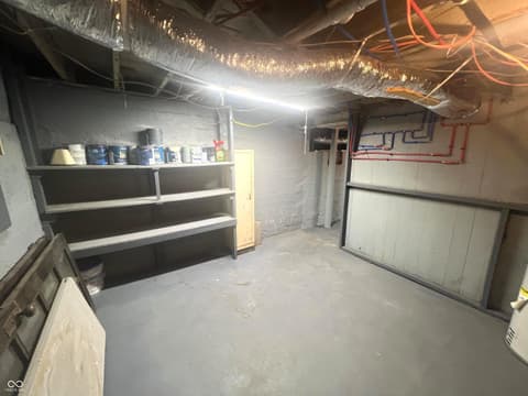 Basement at 632 Elm Street, Shelbyville, IN