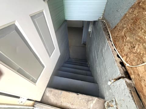 Stairs — 632 Elm Street, Shelbyville, IN