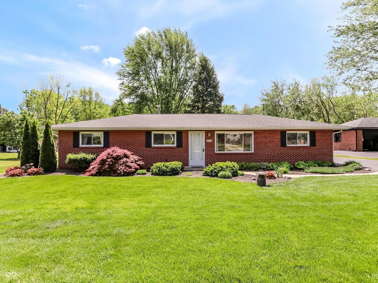 Front exterior at 8431 Lawrence Avenue, Indianapolis, IN