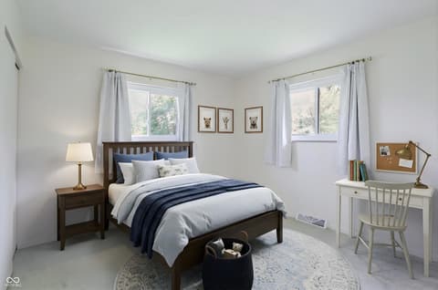 Bedroom at 8431 Lawrence Avenue, Indianapolis, IN