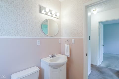 Bathroom at 8431 Lawrence Avenue, Indianapolis, IN