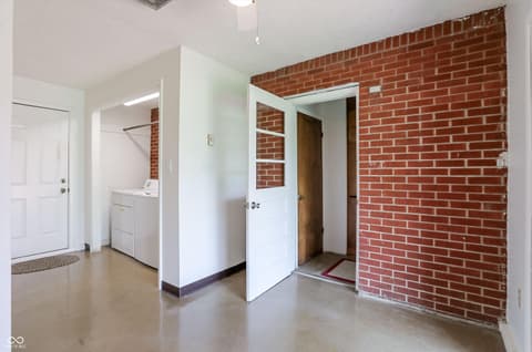 Laundry room at 8431 Lawrence Avenue, Indianapolis, IN