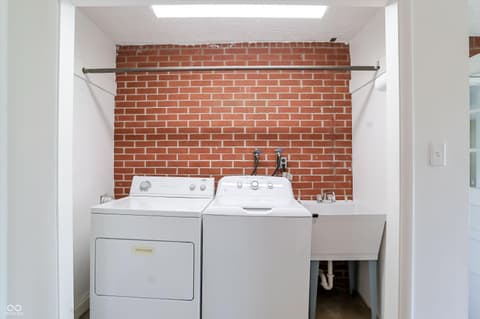 Laundry room at 8431 Lawrence Avenue, Indianapolis, IN