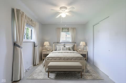 Bedroom at 8431 Lawrence Avenue, Indianapolis, IN