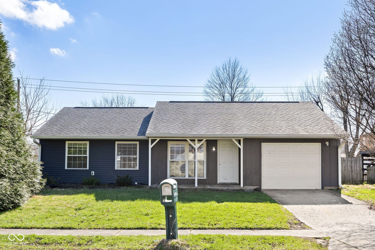 Front exterior at 5703 Yucatan Drive, Indianapolis, IN