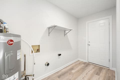 Laundry room at 5703 Yucatan Drive, Indianapolis, IN