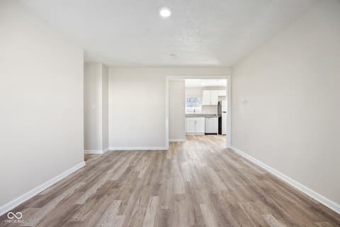 Living room at 5703 Yucatan Drive, Indianapolis, IN