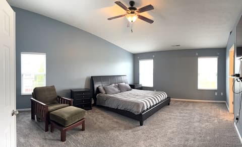 Primary bedroom at 1619 Beacon Pointe Boulevard, Brownsburg, IN