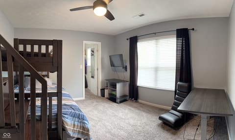 Bedroom at 1619 Beacon Pointe Boulevard, Brownsburg, IN