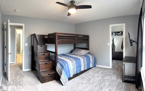 Bedroom at 1619 Beacon Pointe Boulevard, Brownsburg, IN