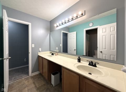 Bathroom at 1619 Beacon Pointe Boulevard, Brownsburg, IN