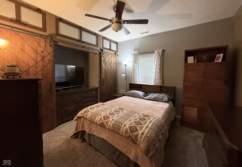Bedroom at 1619 Beacon Pointe Boulevard, Brownsburg, IN