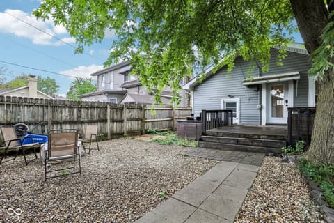 Yard at 2444 Madison Avenue, Indianapolis, IN