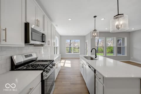 Kitchen at 5504 Aspen Wood Lane, Indianapolis, IN