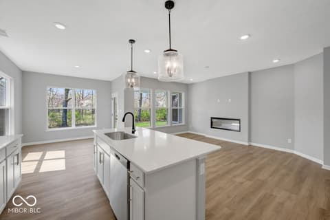 Kitchen at 5504 Aspen Wood Lane, Indianapolis, IN