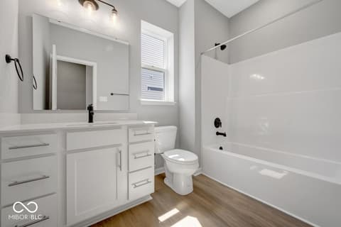 Bathroom at 5504 Aspen Wood Lane, Indianapolis, IN