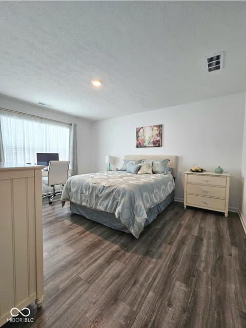 Primary bedroom at 1229 Fleming Drive, Greenfield, IN
