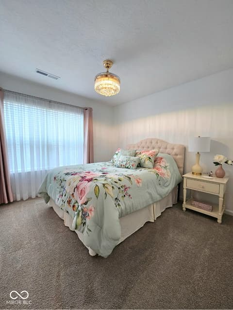 Bedroom at 1229 Fleming Drive, Greenfield, IN