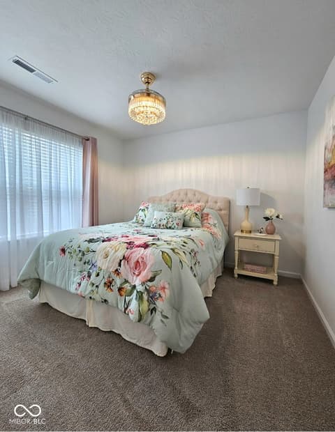 Bedroom at 1229 Fleming Drive, Greenfield, IN