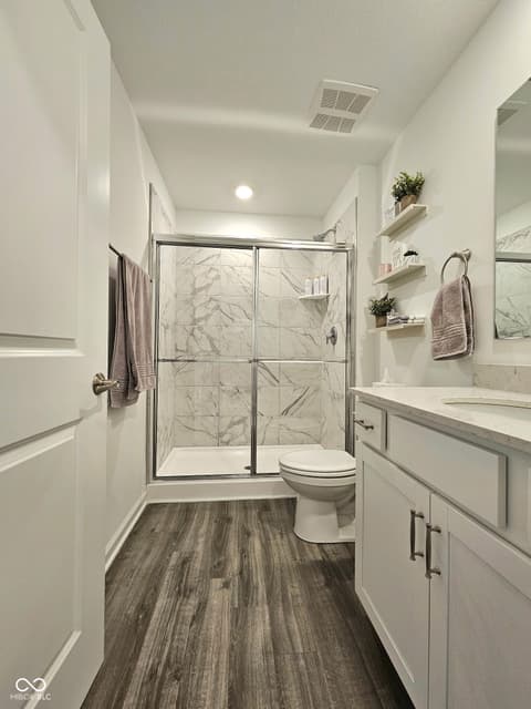 Bathroom at 1229 Fleming Drive, Greenfield, IN