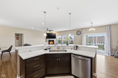 Kitchen at 7238 Silverwood Court, Indianapolis, IN