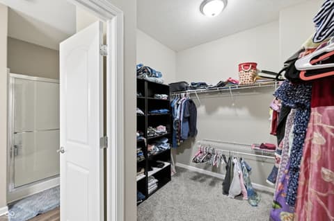 Primary bedroom at 7238 Silverwood Court, Indianapolis, IN