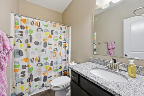 Bathroom at 7238 Silverwood Court, Indianapolis, IN