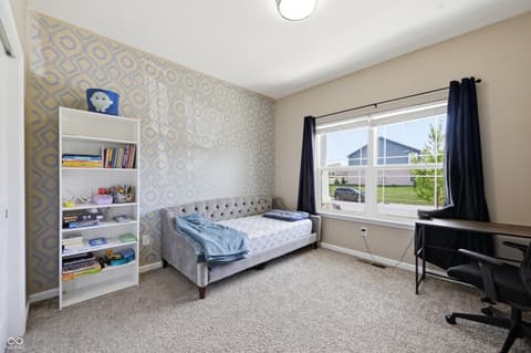 Bedroom at 7238 Silverwood Court, Indianapolis, IN