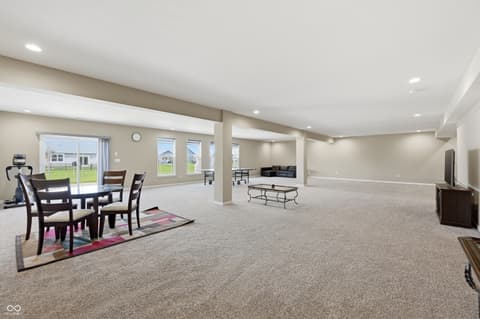 Basement at 7238 Silverwood Court, Indianapolis, IN
