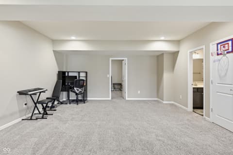 Basement at 7238 Silverwood Court, Indianapolis, IN
